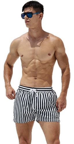 Traje De Baño Shorts De Playa De Secado Rápido For Hombre