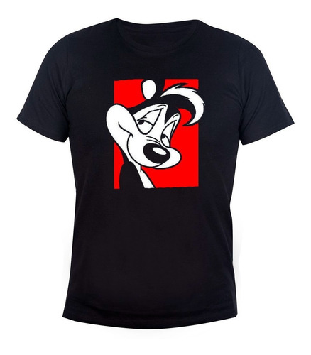 Remera Niños Algodón Pepe Le Pew Looney Tunes