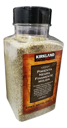 Pimienta Negra Finamente Molida 348g Se