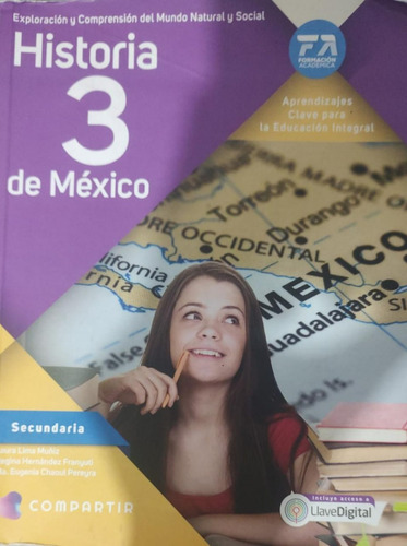 Historia De Mexico 3 - Isbn 9786075341132 (Usado)