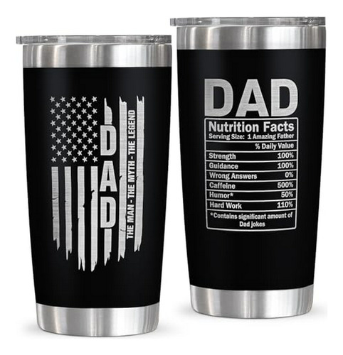 Taza De Acero Inoxidable Para Papá - Regalos Especiales Para