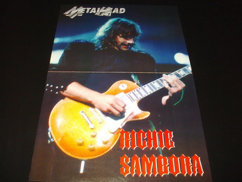 Poster Richie Sambora * Steve Vai * 41 X 28 (f084)