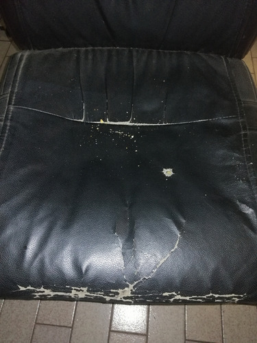 Silla Ergometrica Negra Negro Cuero (Reacondicionado)
