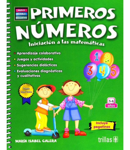 Primeros Números Iniciación A Las Matemáticas Trillas. 