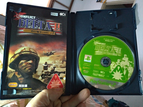 Jogo Ps2 Conflict Delta I I Original Importado Japão Raro (Usado)