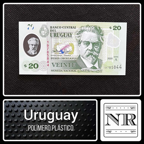 Uruguay - 20 Pesos - Año 2020 - P #nd - Polímero Plástico