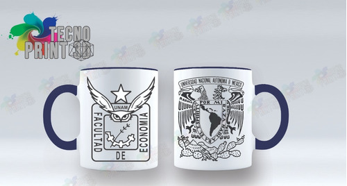 Taza Unam Fac Economia - 11 Oz