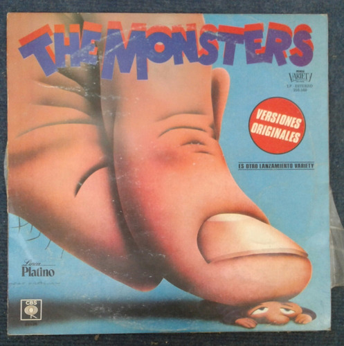 Vinilo The Monster 1985 Linea Platino.