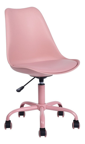 Silla De Oficina Pp Asiento Acolchado Colorido Blokhus