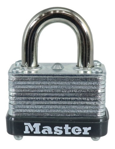 Candado Master Lock 22d De 38 Mm Gancho Corto 20800330 Color Gris