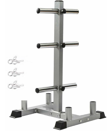 Workout Bench Rack Barbell Weight Tree 2-inch Plate With