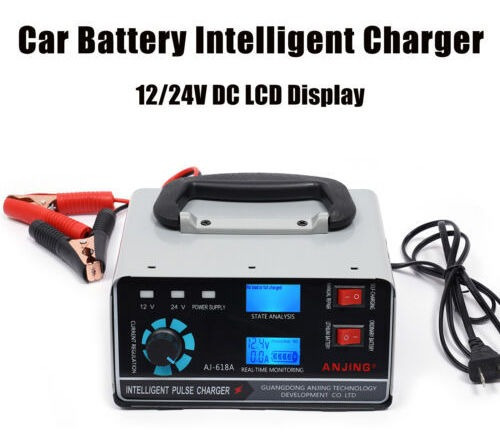 Heavy Duty Car Battery Charger Automatic Pulse Repair Tr Lvv