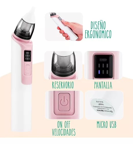 Aspirador Nasal Bebe Recargable USB