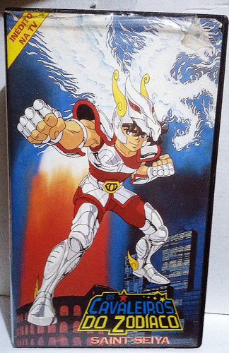 Vhs Antigo Cavaleiros Do Zodiaco - Saint Seiya - Dublado