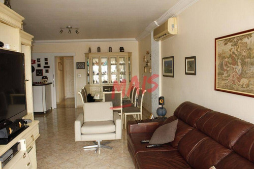 Imagem 10 de 30 de Apartamento Com 4 Dormitórios À Venda, 180 M² Por R$ 780.000,00 - Ponta Da Praia - Santos/sp - Ap0716