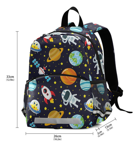 Planet Galaxy Mochila Infantil Astronauta Para Niños Y Niñas
