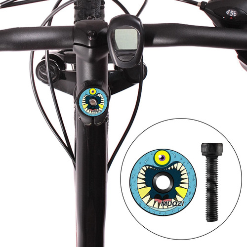 2 Tapas Superiores Para Auriculares De Bicicleta Cubierta