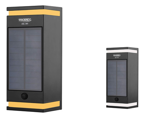 Techko Ssl-305 - Lampara Solar De Pared De Doble Direccion,