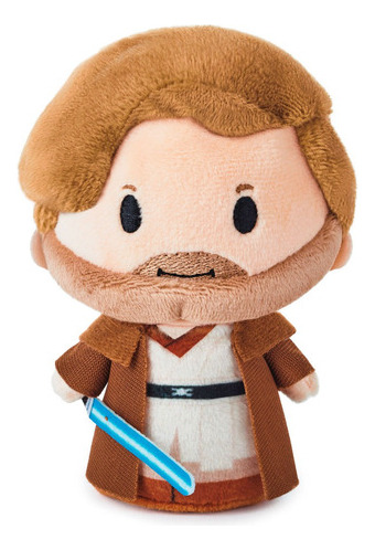 Peluche Itty Bittys® Star Wars: Obi Wan Kenobi Hallmark Color Multicolor