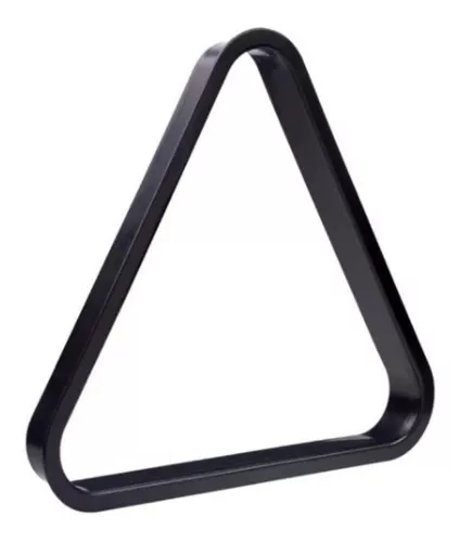 Triângulo preto para jogo de bolas em plástico - BILHAR EL CONDOR