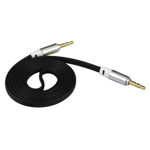 Imagen 2 de 4 de Cable Audio Macho A Macho 3.5mm Estéreo Auxiliar Celular Pc