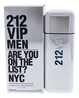 212 Vip By Carolina Herrera For Men - 3.4 Oz Edt Spray