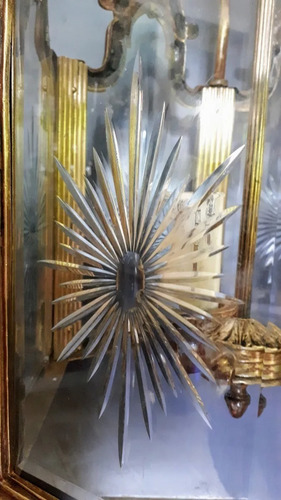 Antiguo Farol Enorme De Bronce 6 Caras 3 Luces Año 1930 (Usado)