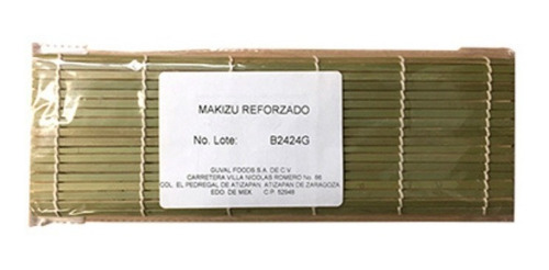 Imagen 2 de 3 de Makizu Reforzado (27x27cm) 24 Pzs