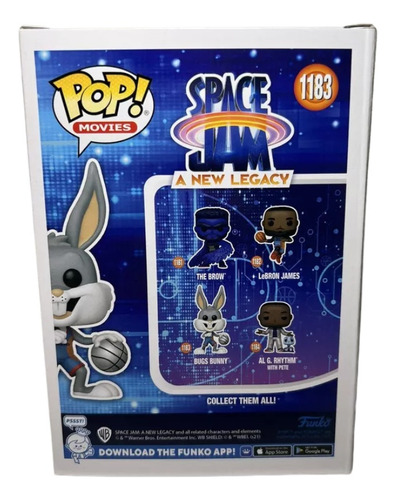 Space Jam New Legacy Bugs Bunny Funko Pop Movies 1183 (Usado)