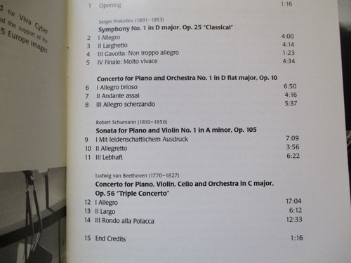 A Piano Evening With Martha Argerich Prokofiev, Schumann