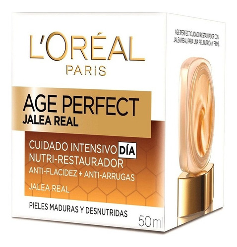 Crema De Día Anti-arrugas Age Perfect Jalea Real 50 Ml