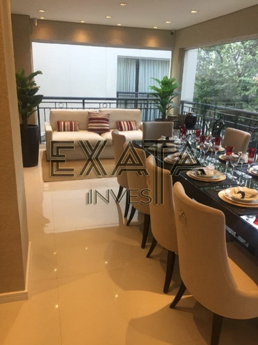 Imagem 8 de 30 de Apartamento À Venda, Novo, No Contra Piso Com Living Ampliado Para Vários Ambientes, Varandas, Cozinha Planejada, 3 Suítes Com Closet, 3 Vagas Mais De - Ap00516 - 68660639