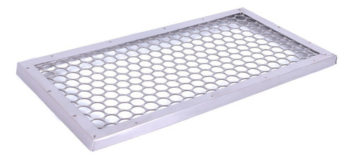 Churrasqueira 50cm Reposição Carrinho De Churrasco Inox R2 Cor Prateado