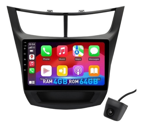 Estéreo 4+64g 4k Para Chevrolet Aveo 2018-2022 Wifi6 Rds Gps