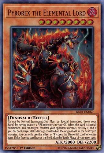 Pyrorex The Elemental Lord - Blrr Yugioh