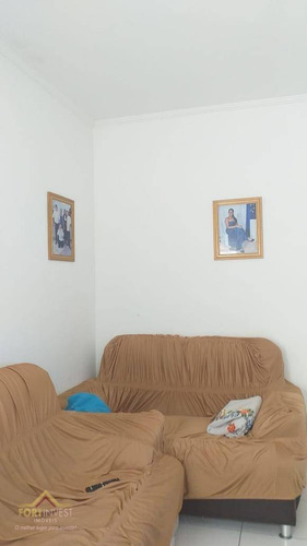 Imagem 2 de 16 de Casa Com 2 Dormitórios À Venda, 63 M² Por R$ 180.000,00 - Balneário Esmeralda - Praia Grande/sp - Ca0714