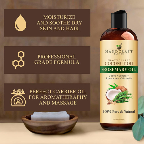 Aceite Handcraft Coco Con Romero Handcraft 236 Ml