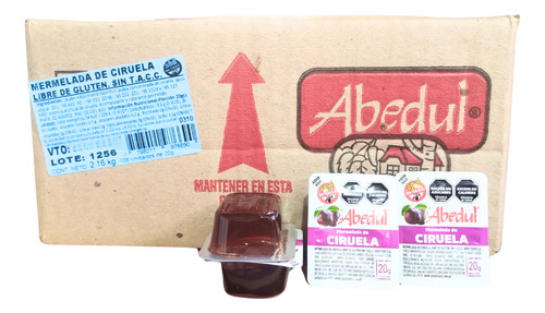 Mermelada De Ciruela Abedul (20 Gr C/u X 108 Unid )