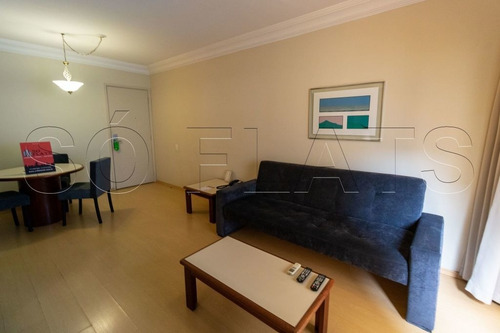 Imagem 4 de 15 de Flat No Jardins 2 Dorms 2 Vagas 74m² No Pool - Sf25903