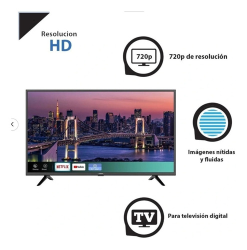 Imagen 3 de 3 de Pantalla Philips 32 Smart Roku Tv Hd Apps Netflix Apps Fact