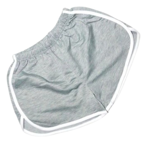 Short Deportivo Cintura Media Para Correr Ejercicio Mujer