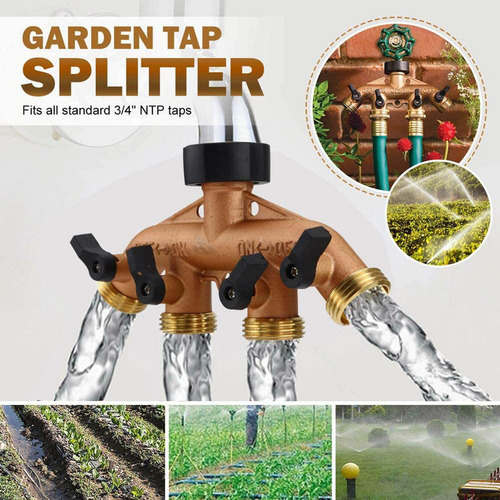 Divisor De Manguera De Jardín, Conector De Manguera A