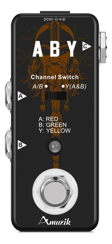 Amuzik Caja De Interruptores Pedales Funcionales Aby Box In.