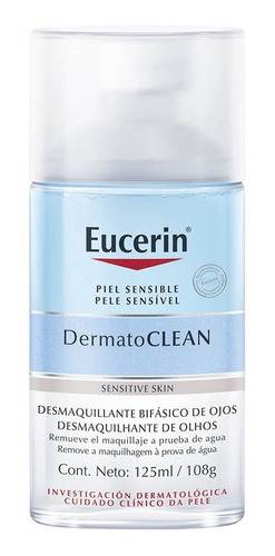 Eucerin Dermatoclean Desmaquillante De Ojos Bifásico 125ml