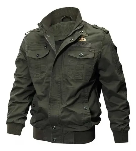 Chamarra estilo militar hombre new arrivals
