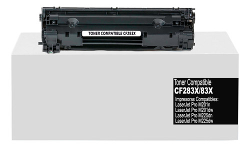 Toner Generico 83x Para Impresoras Laserjet Pro M225dn/m201n