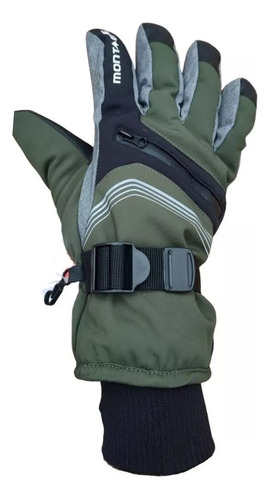 Guantes Nieve Montagne Invierno Frio Ajustable Impermeable