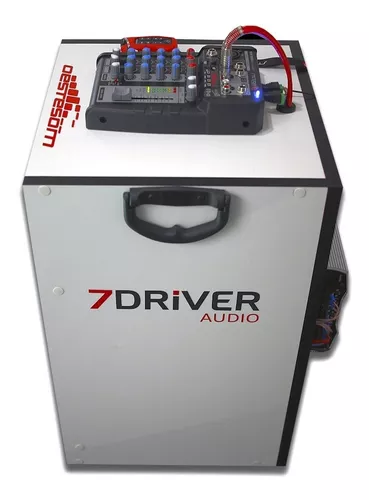 Caixa Automotiva Residencial Trio 7Driver + Mesa Stetsom em