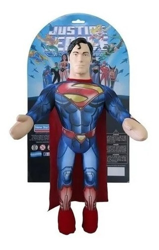 Imagen 1 de 1 de Superman Muñeco Soft Sin Sonido New Toys St Disney