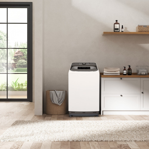 Máquina De Lavar Roupas 14kg Branca Midea Wave Impeller 220v Branco